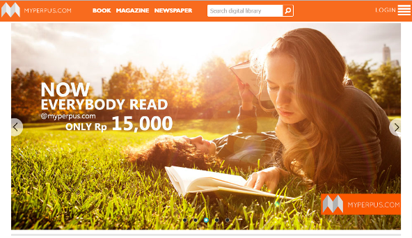 MyPerpus.com, Startup Modern Dengan Konsep Perpustakaan Digital – Tumbuhkan Minat Baca